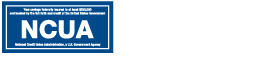 Federally insured by NCUA logo and Equal Housing Lender logo